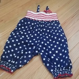 Bonnie baby jumpsuit 4th of July outfit